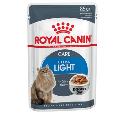 Royal Canin Cat Ultra Light Gravy κομματάκια σε σαλτσα 85gr