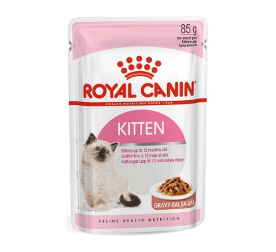 Royal Canin Κitten Gravy κομματάκια σε σαλτσα 85gr