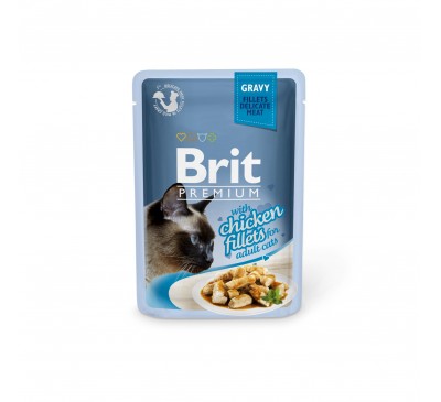 Brit Premium® Cat Gravy Pouches Chicken 85gr