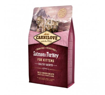 Carnilove Cat Kittens Salmon & Turkey Σολωμός & Γαλοπούλα 2kg