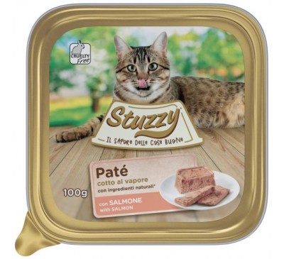 Stuzzy Cat Alucups Υγρή Τροφή Γάτας Σολωμός 100gr