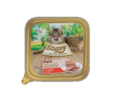 Stuzzy Cat Alucups Υγρή Τροφή Γάτας Βοδινό 100gr