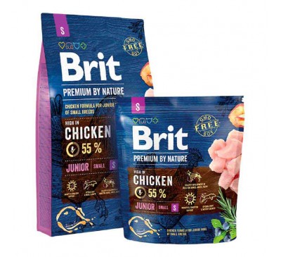 Brit Premium Dog by Nature Junior Small 1kg