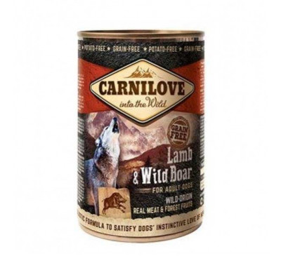 Carnilove Dog Adult Lamb & Wild Boar Αρνί & Αγριογούρουνο 400gr